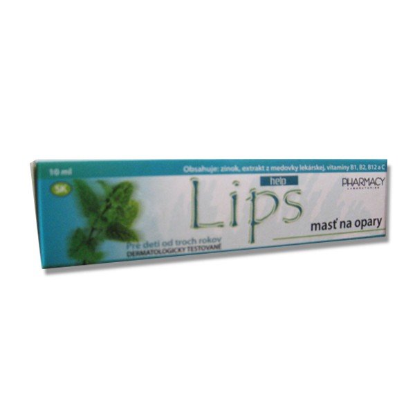 E-shop LIPS HELP masť na opary 10 ml