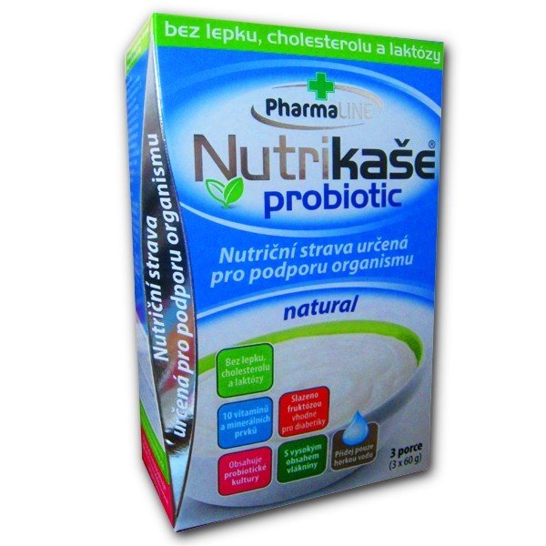 E-shop Nutrikaša probiotic natural 3 x 60 g