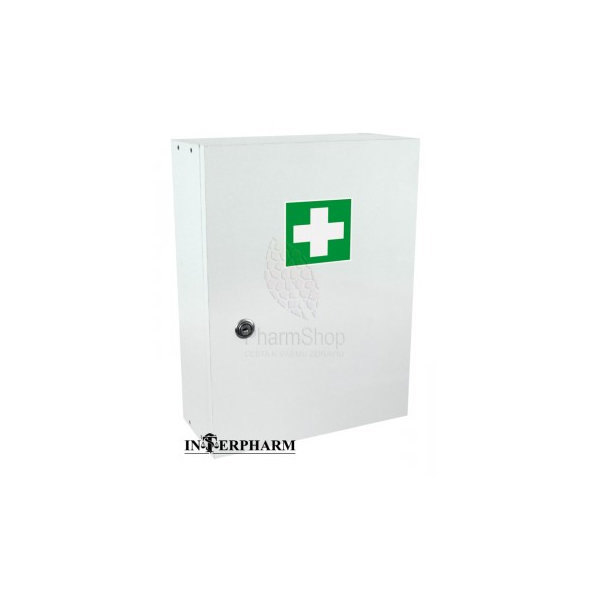 Nástenná lekárnička drevená -obal B/biely