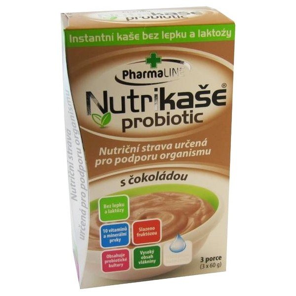 E-shop Nutrikaša probiotic s čokoládou 3 x 60 g