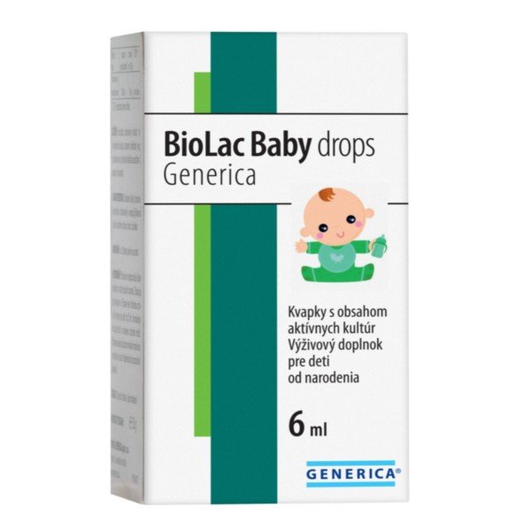 E-shop GENERICA BioLac Baby drops 6ml