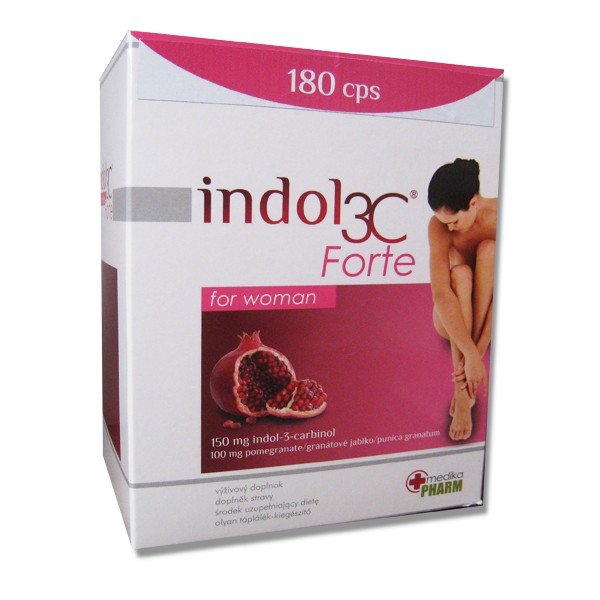 E-shop Indol 3C forte for woman (pre ženy) 180 cps