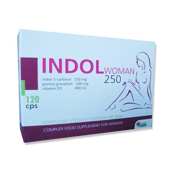 INDOL Woman 250 (pre ženy) 120 kapsúl