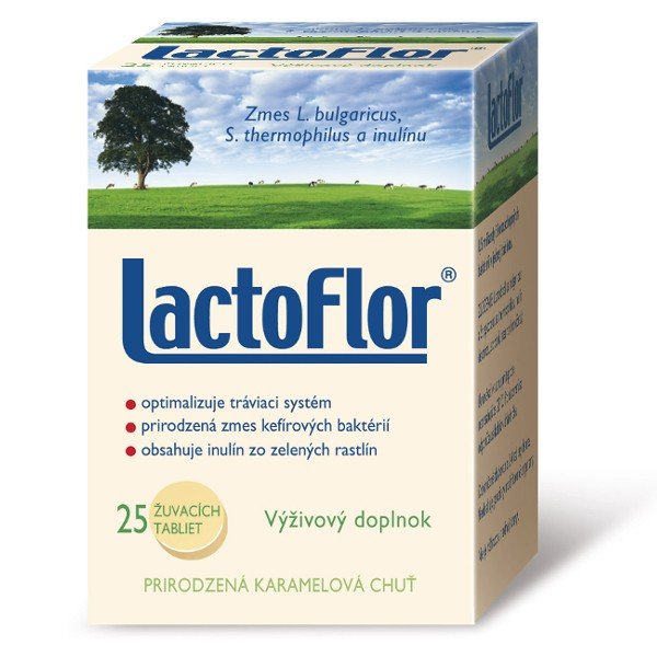 E-shop LactoFlor 25 žuvacích tabliet