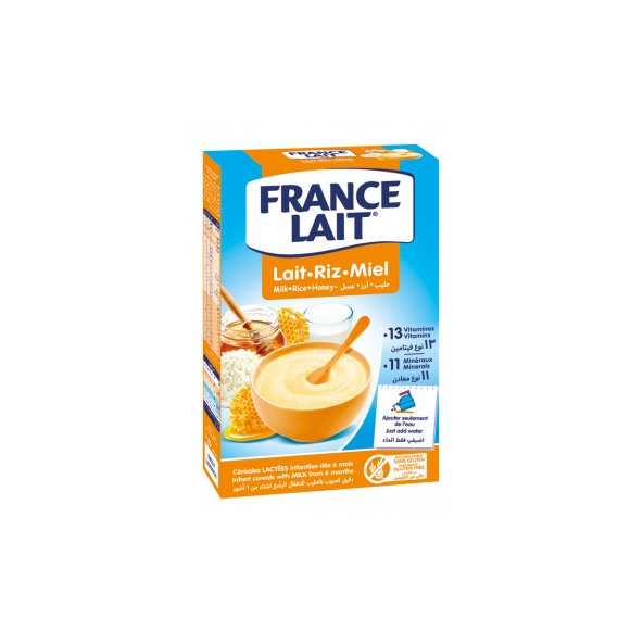 France Lait kaša ryžová 250g MEDOVÁ