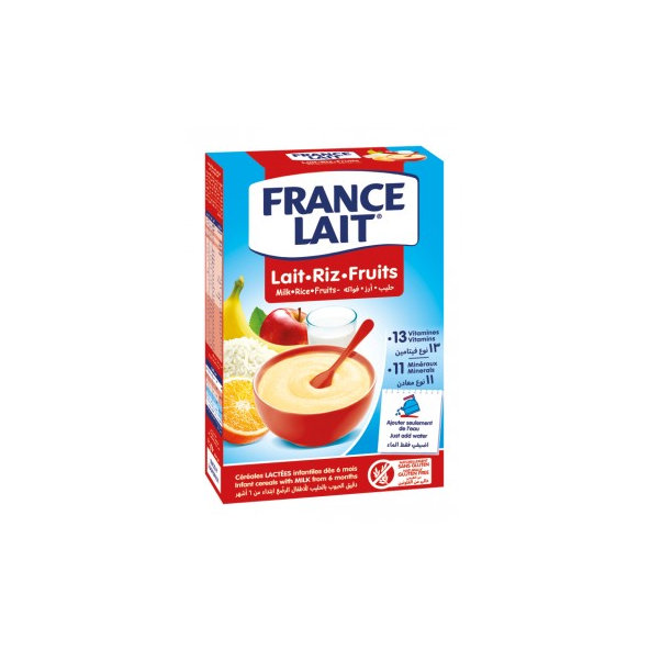 FRANCE LAIT Ryžová kaša mliečna ovocná