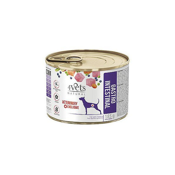 4Vets Dog konzerva Gastro Intestinal 185 g