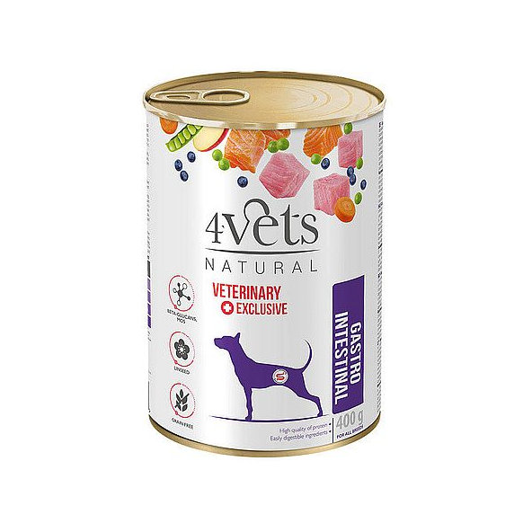 4Vets Dog konzerva Gastro Intestinal 400 g
