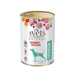 4Vets Dog konzerva Recovery 400g