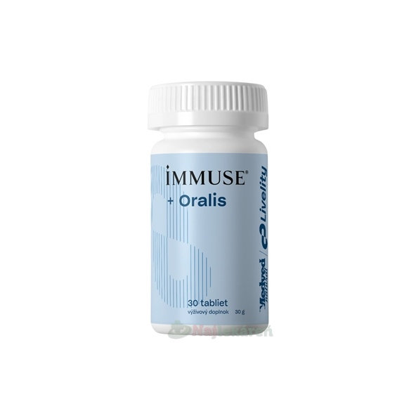 Medveď natural IMMUSE + Oralis 30 cmúľacích tabliet