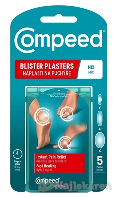 Compeed náplasť na pľuzgiere Mix 5 ks kúpite na Najlekaren.eu