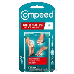 Compeed náplasť na pľuzgiere Mix 5 ks