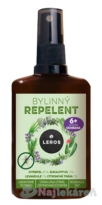 Leros Repelent bylinný sprej 100 ml kúpite na Najlekaren.eu