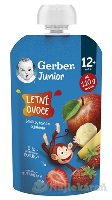 Gerber Junior Kapsička LETNÉ OVOCIE 110g
