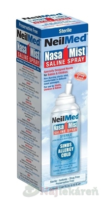 NeilMed NasaMist izotonický sprej do nosa 75 ml