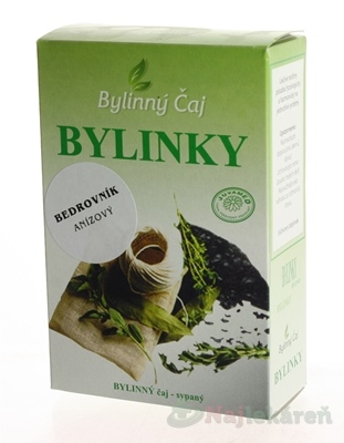 JUVAMED Bedrovník Anízový - Plod bylinný čaj sypaný 40 g kúpite na Najlekaren.eu