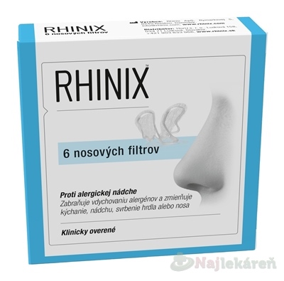 RHINIX Nosové filtre veľkosť L 6ks