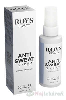 ROYS Beauty Anti Sweat antiperspirant sprej 75 ml