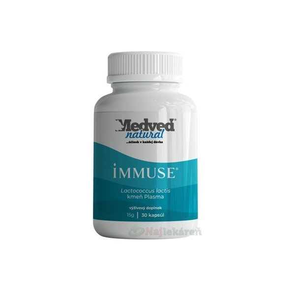 Medveď natural IMMUSE 30 kapsúl