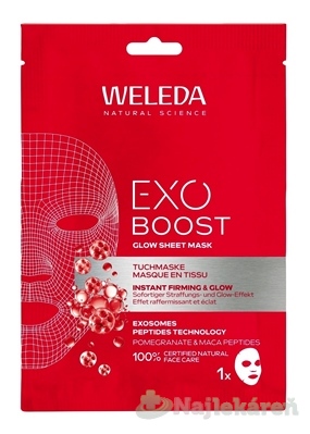 WELEDA EXO BOOST Spevňujúca maska 1ks kúpite na Najlekaren.eu