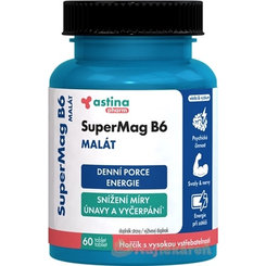 Astina Pharm SuperMag B6 MALÁT 60 tabliet