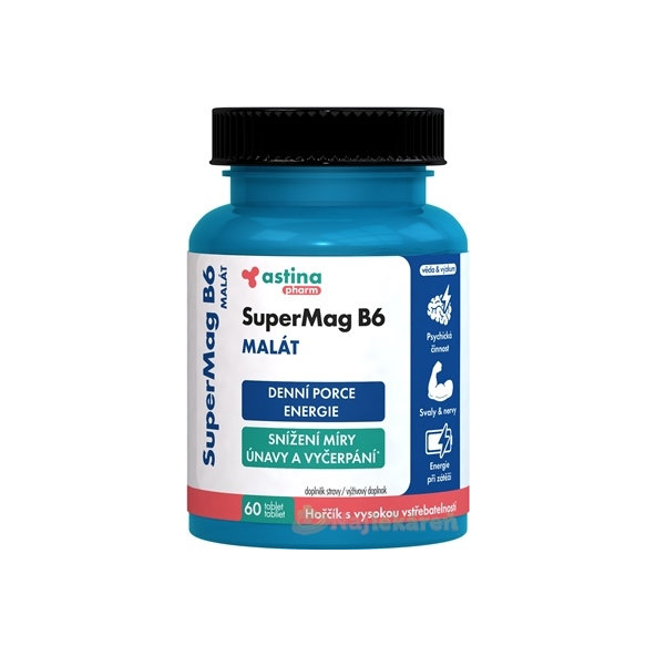 Astina Pharm SuperMag B6 MALÁT 60 tabliet