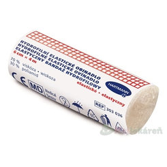 Ovínadlo hydrofilné elastické pletené nesterilné 6cmx4m 1 ks