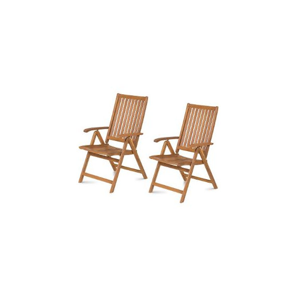 FIELDMANN Polohovateľné kreslo 2 ks FDZN 4001-T