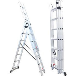 FIELDMANN Trojdielny rebrík 3x7 FZZ 4307