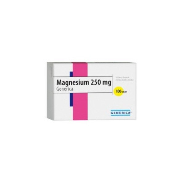 E-shop Generica Magnesium 250mg 100tbl