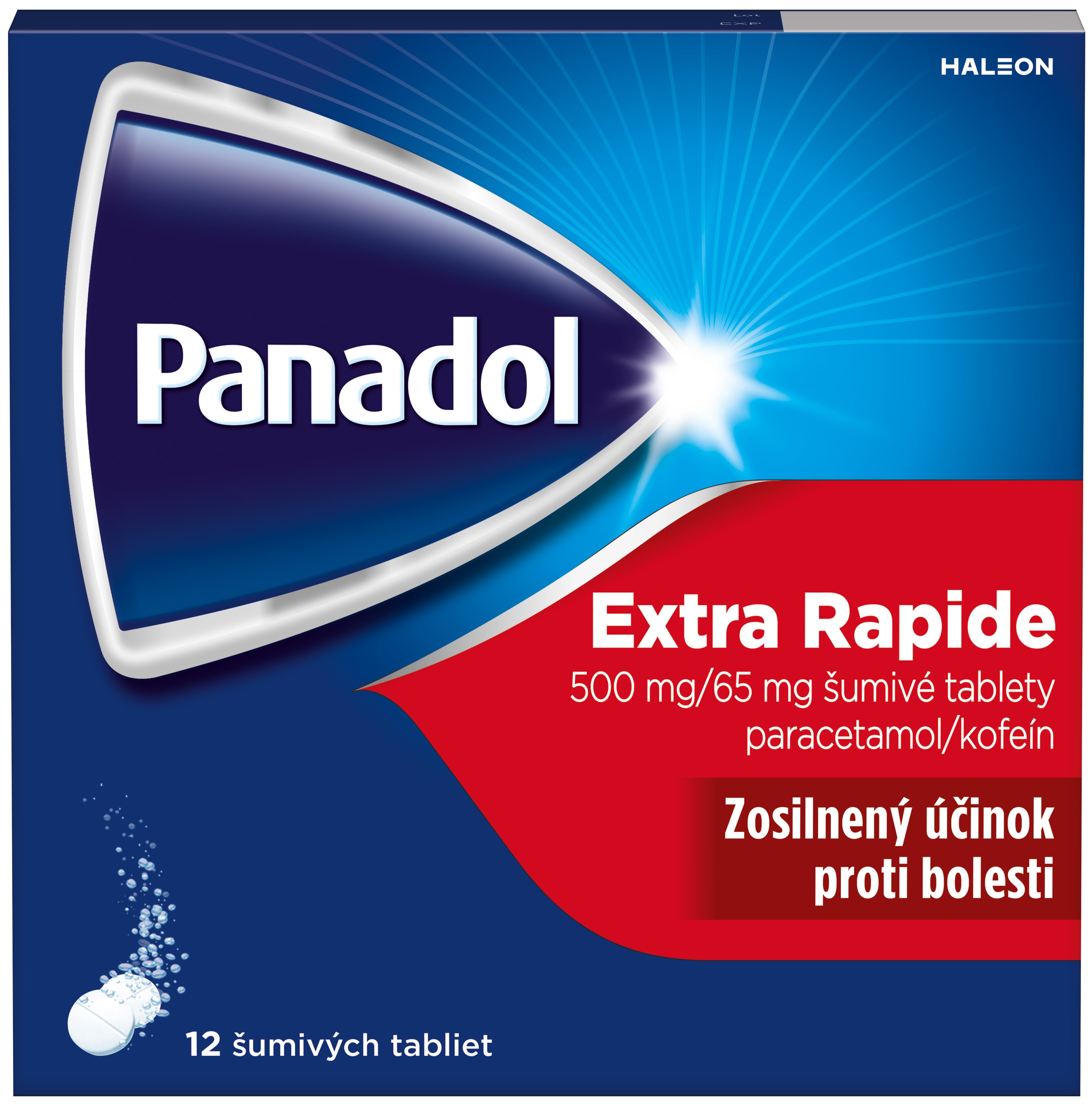 Panadol Extra Rapide tbl.eff.12 x 500 mg/65 mg