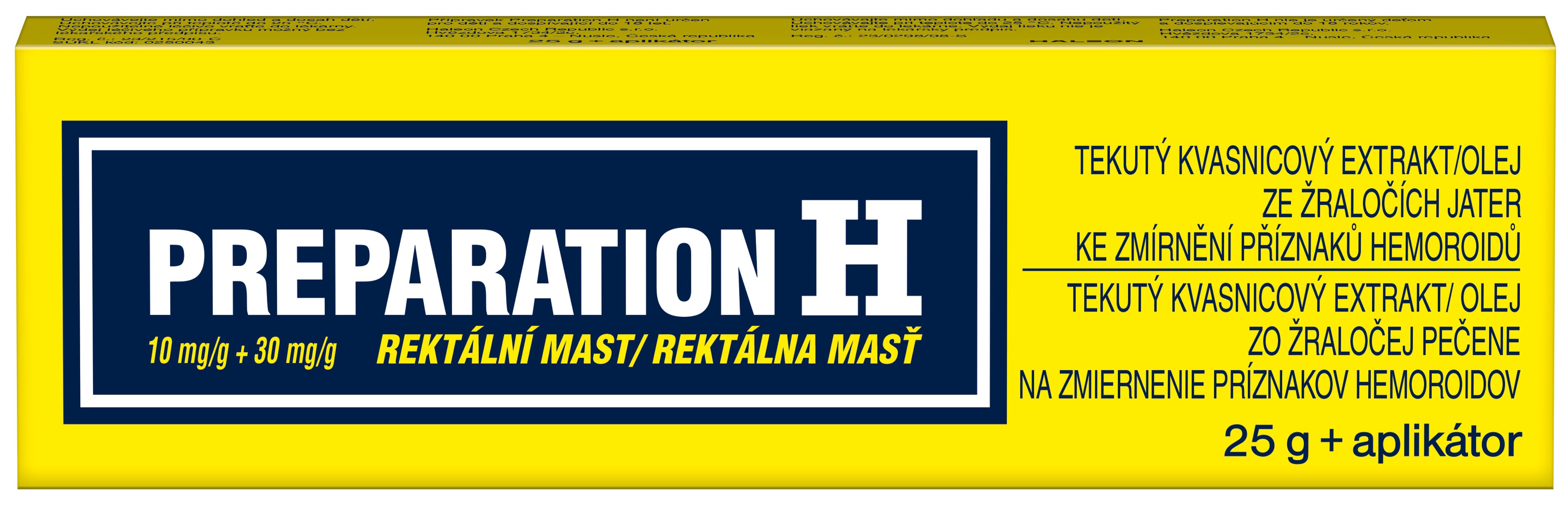 Preparation H masť proti hemoroidom 25 g