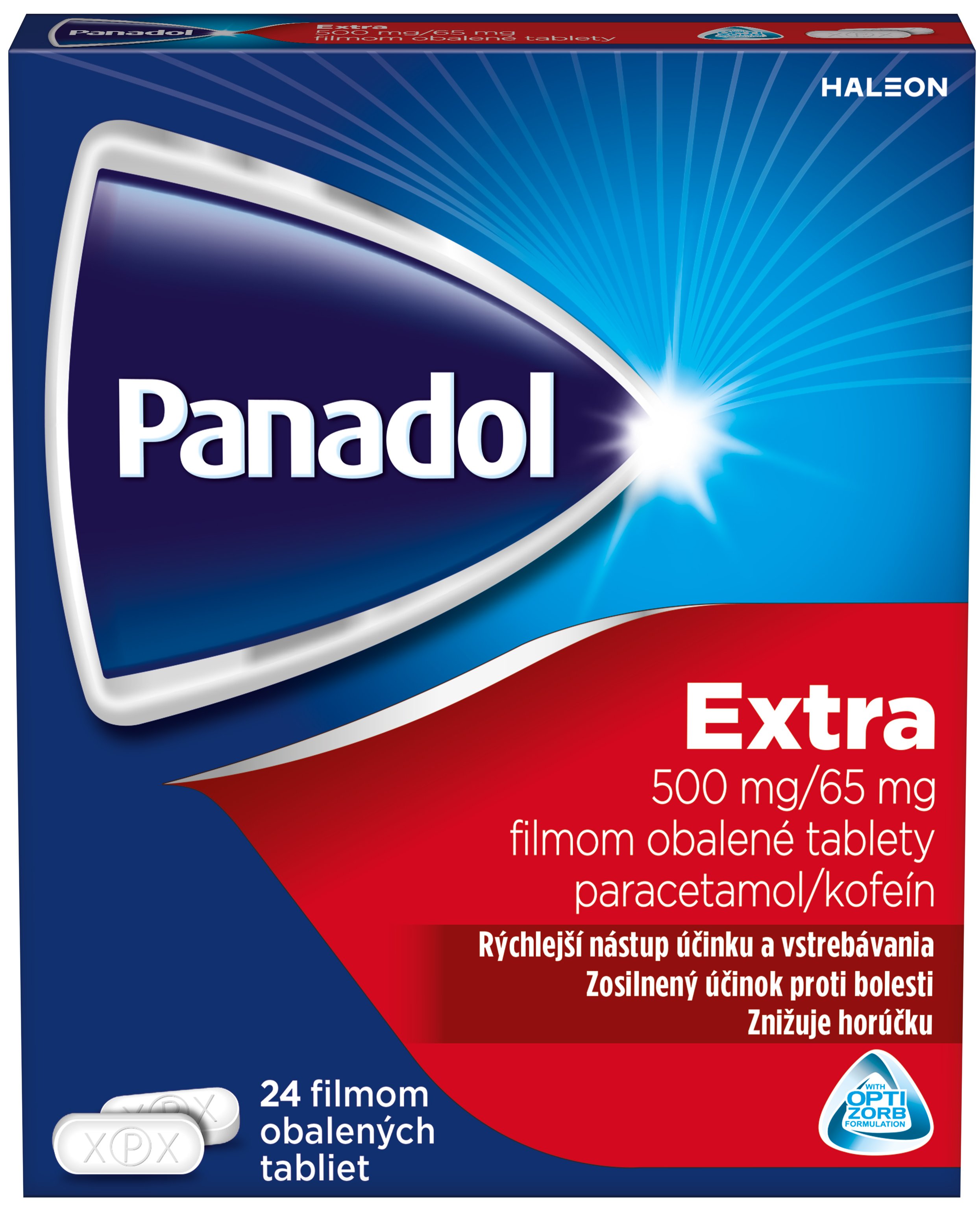 Panadol Extra Novum tbl.flm.24 x 500 mg/65 mg