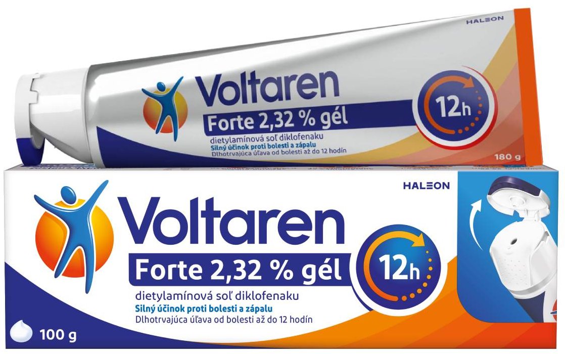 Voltaren Forte gél proti bolesti a zápalom 2,32% 100g