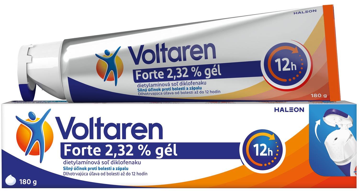 Voltaren Forte gél proti bolesti a zápalom 2,32% 180g