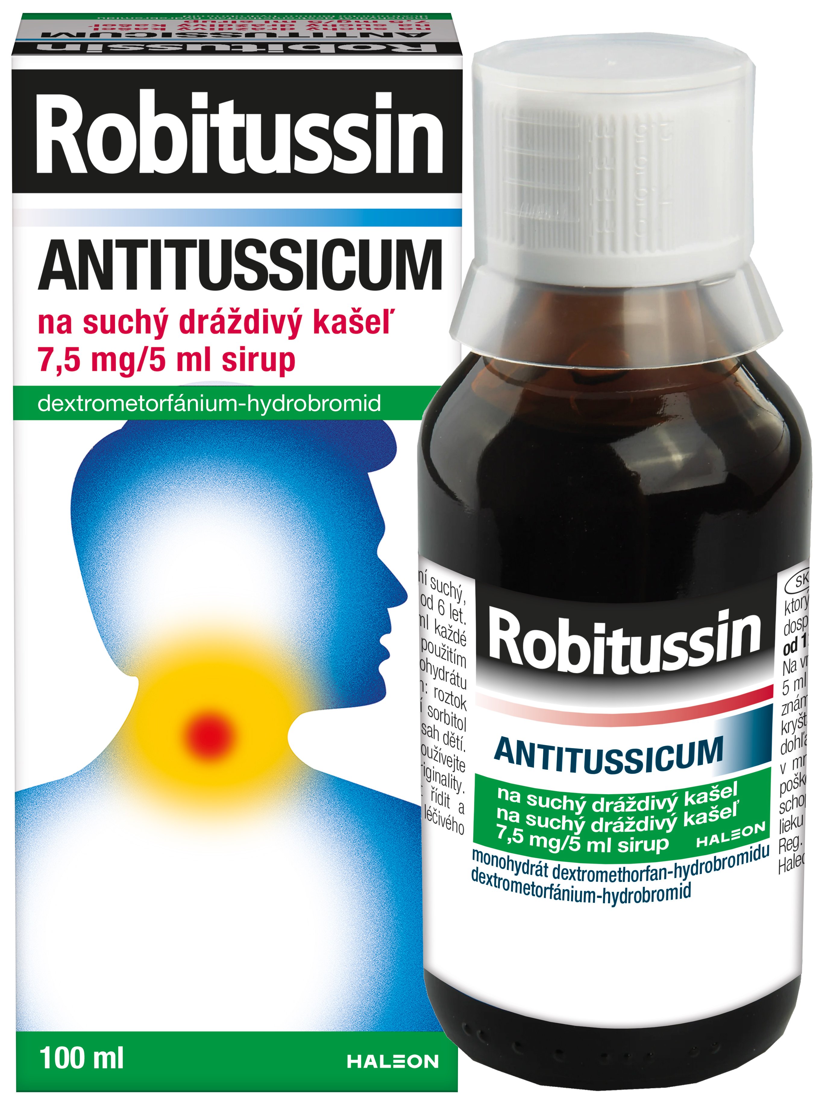 Robitussin sirup antitussikum 100ml