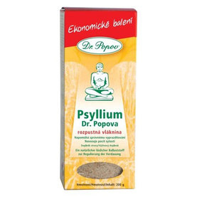 Psyllium Dr. Popova - rozpustná vláknina 200g