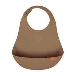 LOVI Podbradník silikónový s vreckom Granola