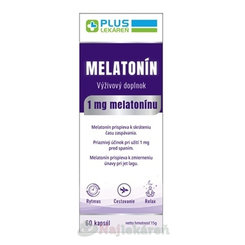 Plus lekáreň Melatonín 60 kapsúl