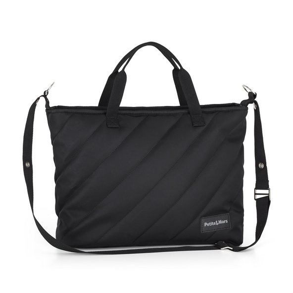 PETITE&MARS Mia Taška prebaľovacia Absolute Black