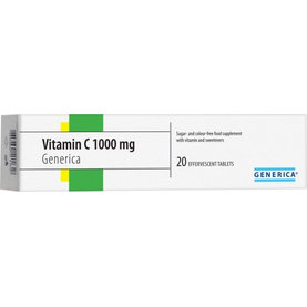 Generica Vitamín C 1000mg 20 EFF