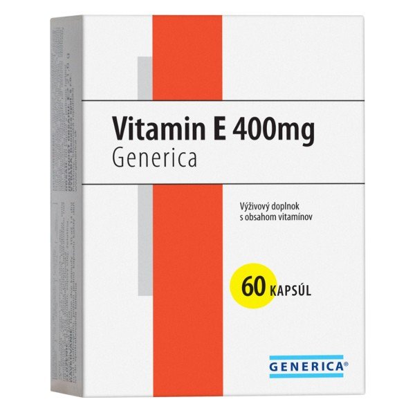 E-shop Generica Vitamín E 400mg 60cps