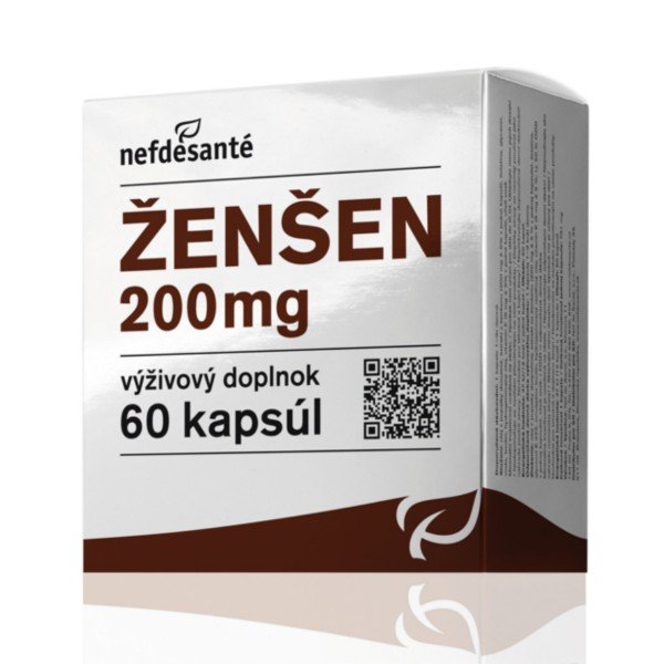 E-shop Nefdesanté ŽENŠEN 60 x 200 mg