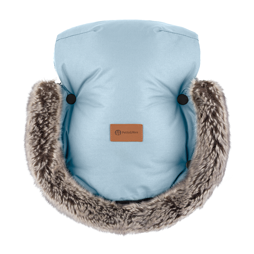 Petite&Mars rukávnik / rukavice Furry Sky Whisper 2 ks