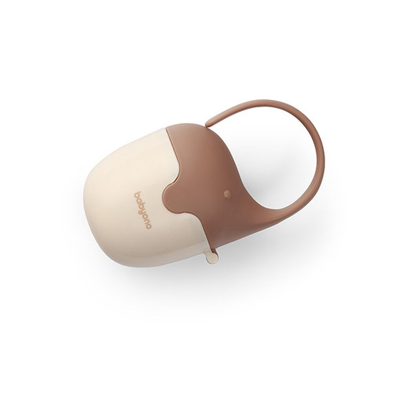 BABYONO Púzdro na cumlík slon béžový 0m+ 1ks