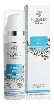 NOBILIS Tilia Čistiaci gél Akné na aknóznu pleť 75ml