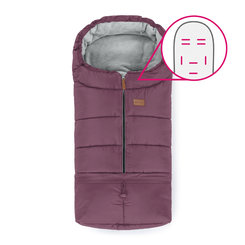 PETITE&MARS Fusak nastaviteľný 3v1 Jibot Horizontal Mysterious Plum