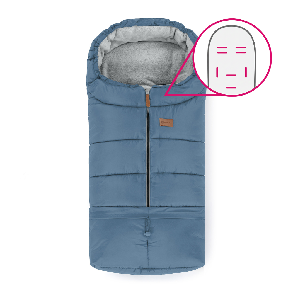 PETITE&MARS Fusak nastaviteľný 3v1 Jibot Horizontal Ocean Blue kúpite na Najlekaren.eu