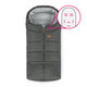 PETITE&MARS Fusak nastaviteľný 3v1 Jibot Horizontal Charcoal Grey