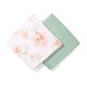 BABYONO Plienky mušelínové zavinovacie Bamboo 120 x 120 cm 2 ks Tropic Flower